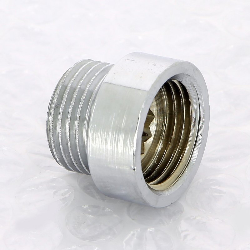 Удлинитель резьбовой 1/2" x 10 мм ВН xромированная бронза VIEGA (447151)