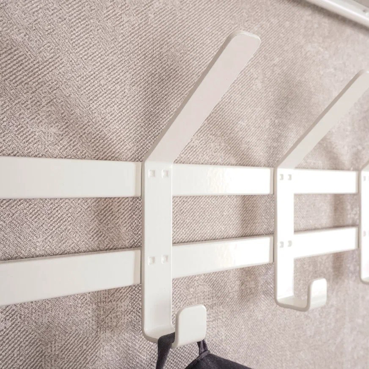 Вешалка настенная с полкой "торонто 21" (5 крючков) 670*270*270 мм белый (1) вспт21 б