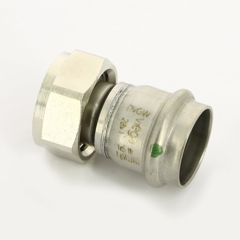 Муфта-вставка пресс-В 18x3/4" нержавеющая сталь Sanpress Inox VIEGA