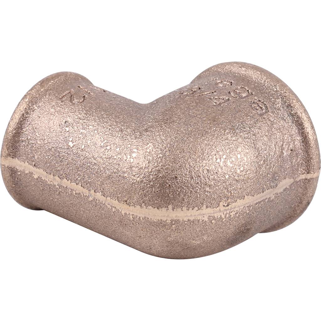 Угол резьбовой 90° (ВР) 3/4" x 1/2" бронза VIEGA (320669)