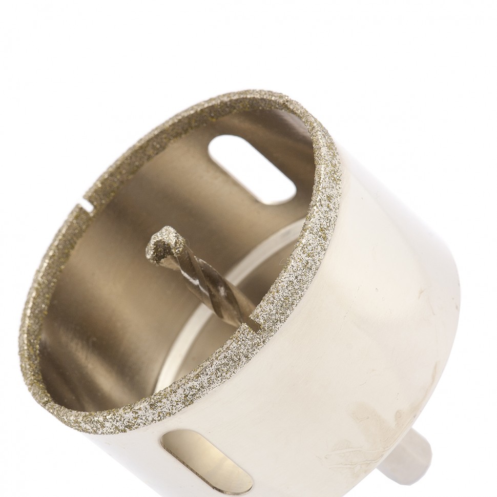 Сверло алмазное по керамограниту, 68 х 67 мм, трехгранный хвостовик Matrix (726683)