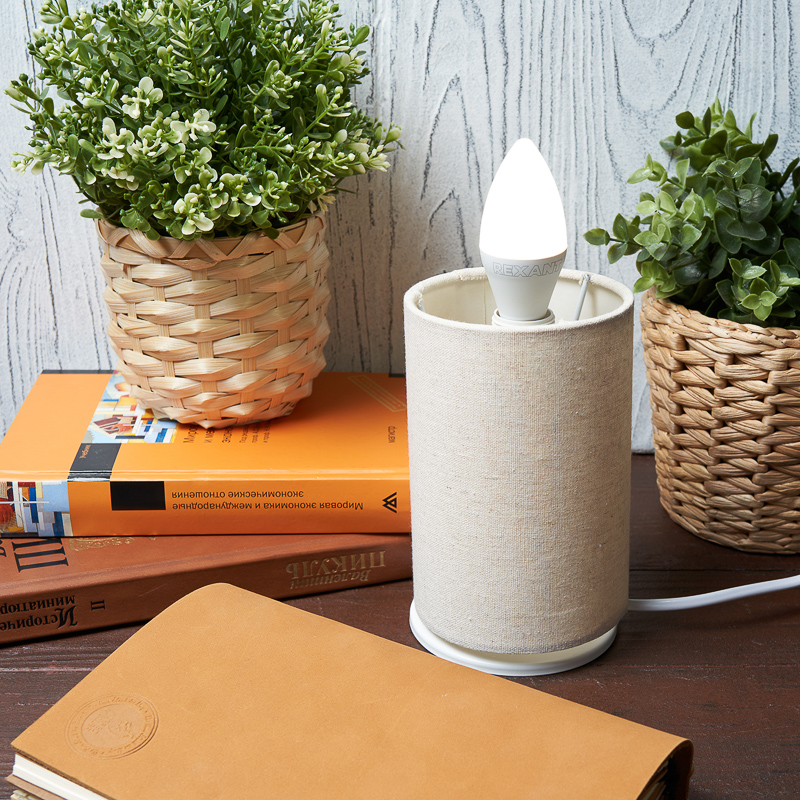 Лампа светодиодная "rexant" свеча (cn) 11,5w 4000 k 1093 лм  e14, нейтрал. свет (10/100) 604-028