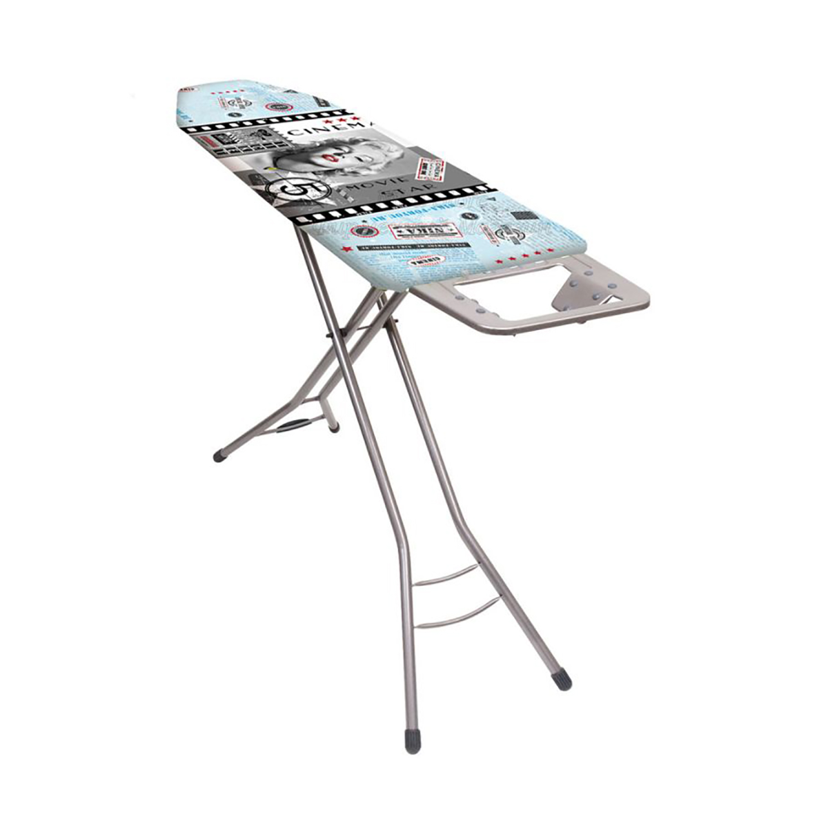 Доска гладильная "эльза классик" (мерлин монро) 122 х 34 см (1/3)  металл  "ника" элк/3