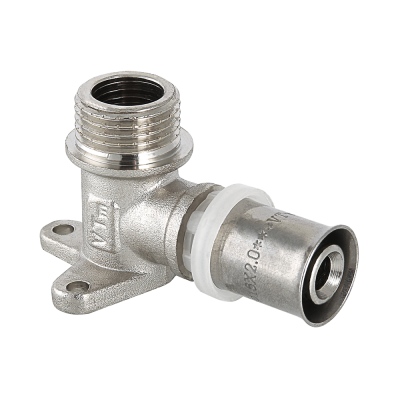 Водорозетка под пресс (НР) 16 x 1/2" для МП труб VALTEC (VTm.255.N.001604)