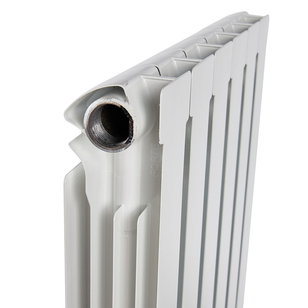 Радиатор STOUT ALPHA 500 мм 6 секций, биметал. (боковое подключение) на 10 кв.м