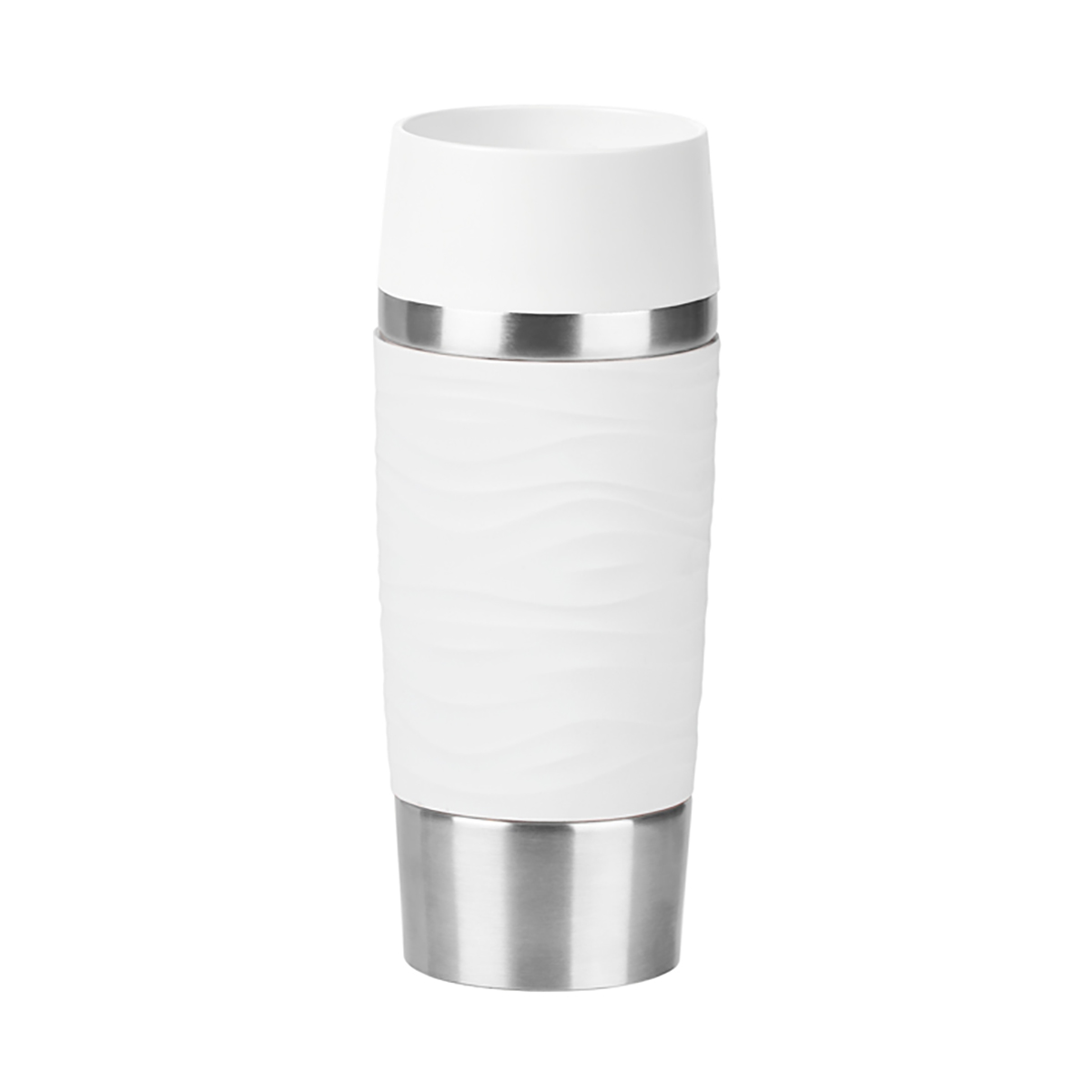 Термокружка нержав. "travel mug" 0,36 л (белая) (1/4) "emsa"  515108
