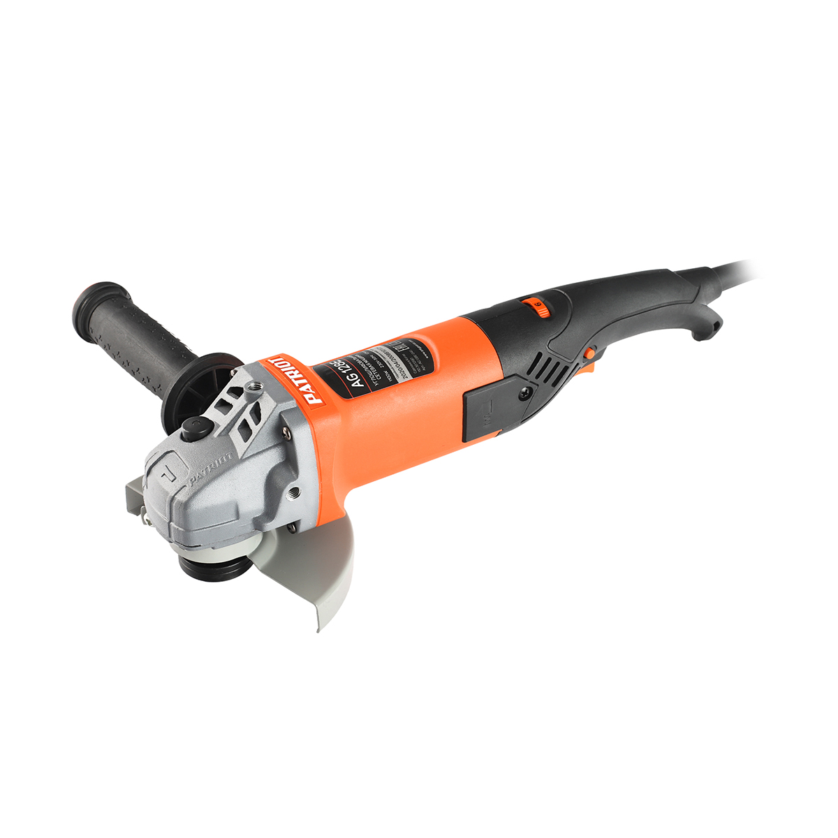 Угловая шлифмашина ag 128e, диск 125 мм (1/6) "patriot" 110301290