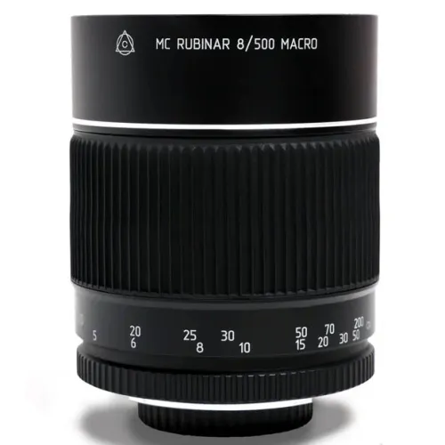 Объектив фотографический МС Рубинар 8/500 Макро