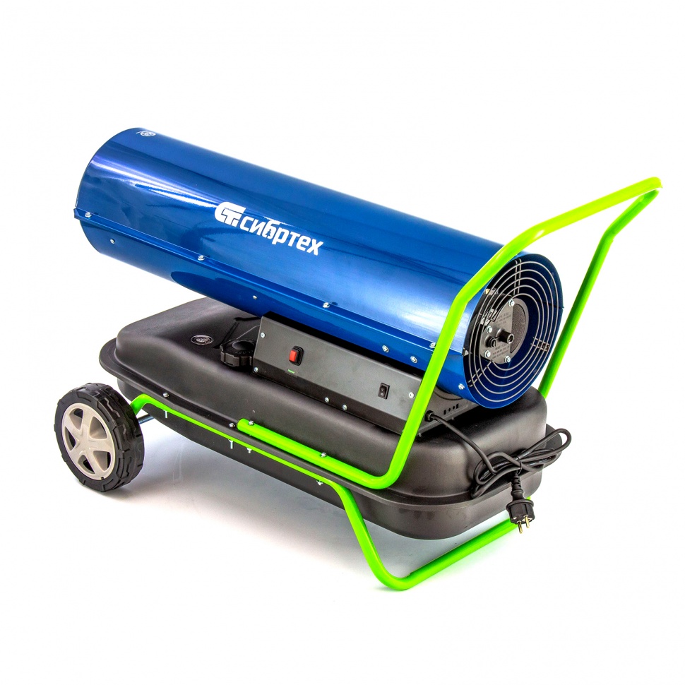 Дизельная тепловая пушка СТД-50, 50 кВт, 1100 м3/ч, прямой нагрев Сибртех (96469)