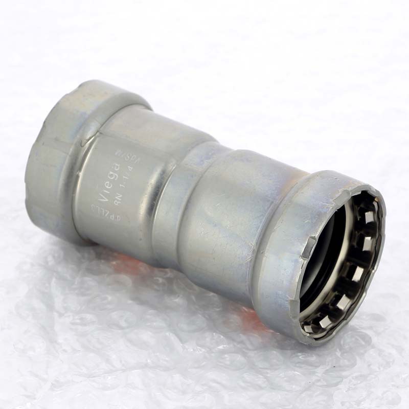 Муфта пресс Megapress оцинкованная сталь VIEGA 1"1/4