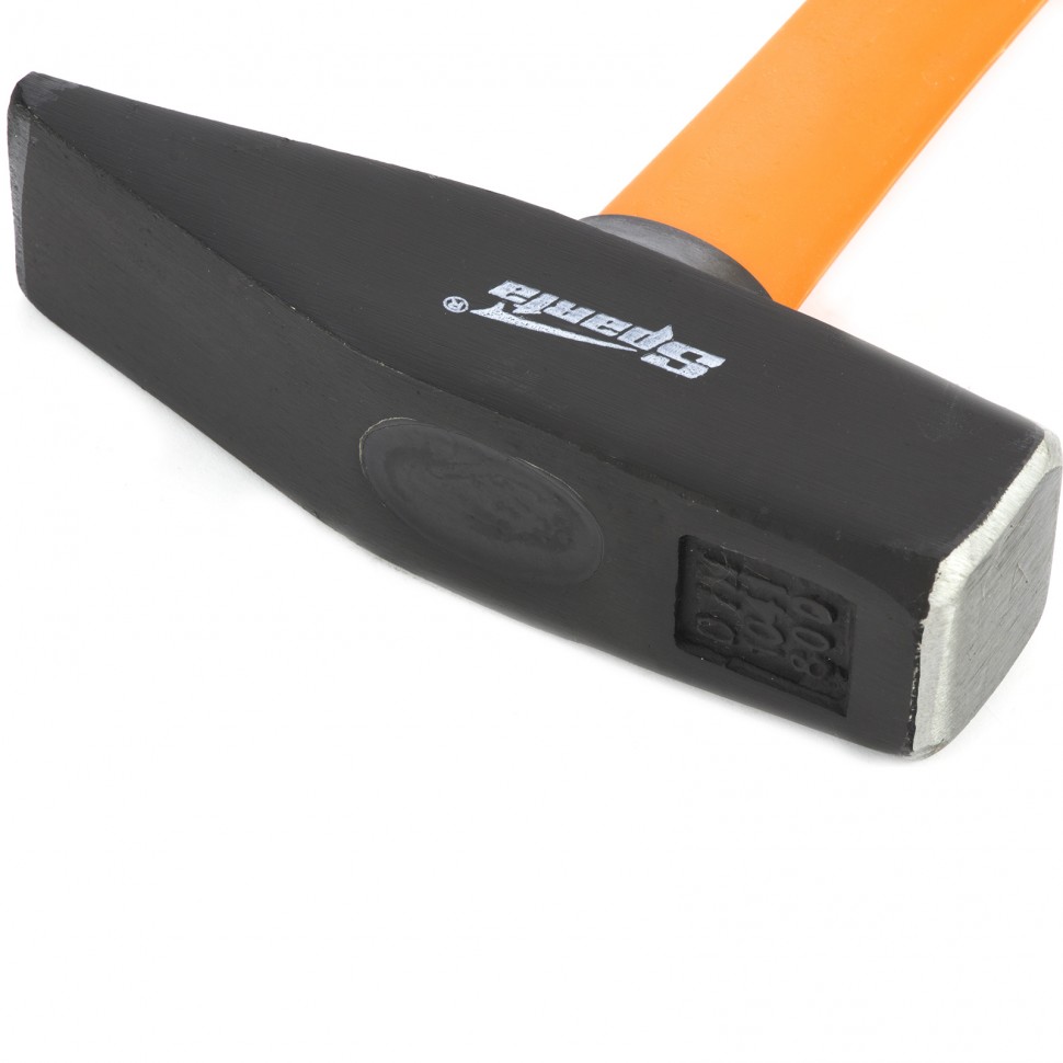 Молоток слесарный, 700 г, фибергласовая обрезиненная рукоятка Sparta (10377)