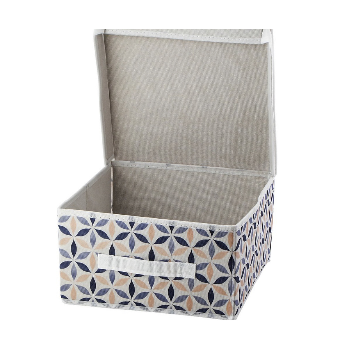 Короб для хранения "flow" 30*30*16 см с крышкой и ручкой, складной (1/16) "happi dome" hhss-4021-02