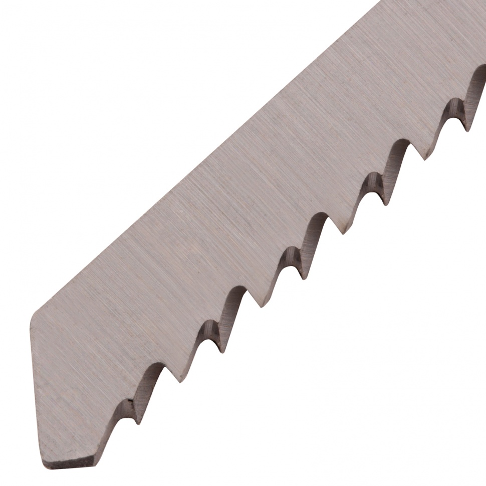 Полотна для электролобзика по дереву, 5 шт, T101BR, 75 х 2.5 мм, обратный зуб Сибртех (78233)