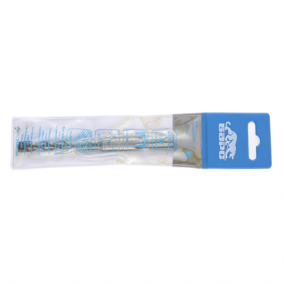 Бур по бетону, 8 х 110 мм, Luxembourg tip, SDS Plus Барс (70576)