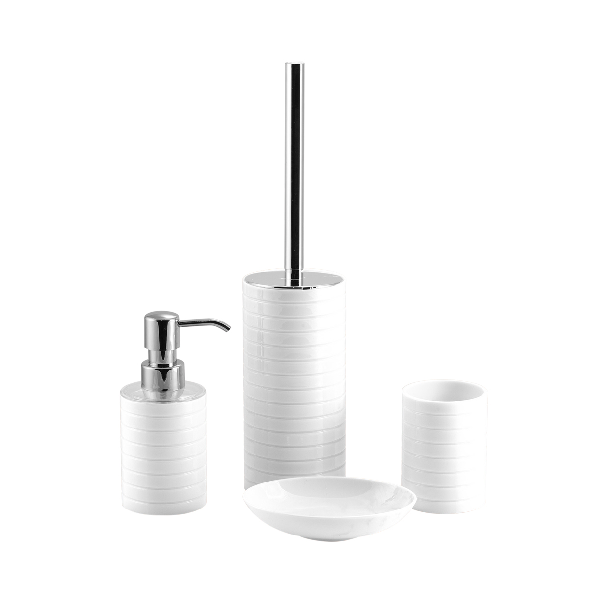 Мыльница "trento" пласт. (белый) (1/12) "swensa" swp-0680wh-d