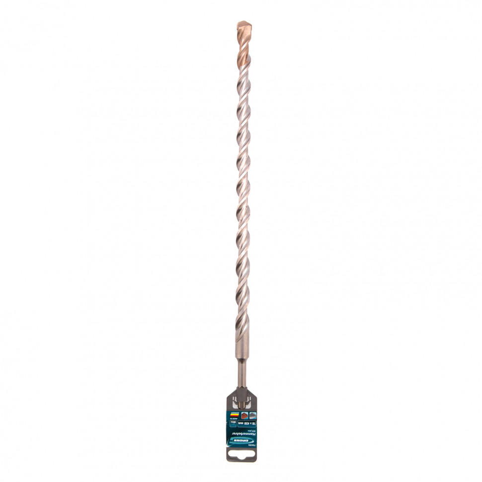 Бур по бетону Pro, 18 х 450 мм, SDS Plus Gross (70696)