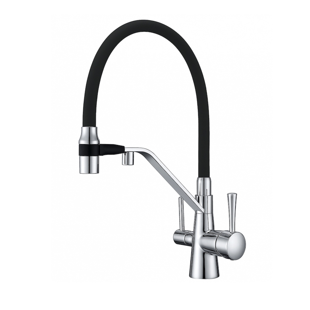 Смеситель для кухни с подключ. к фильтру питьев. воды magnit zr 356 yf "zorg"