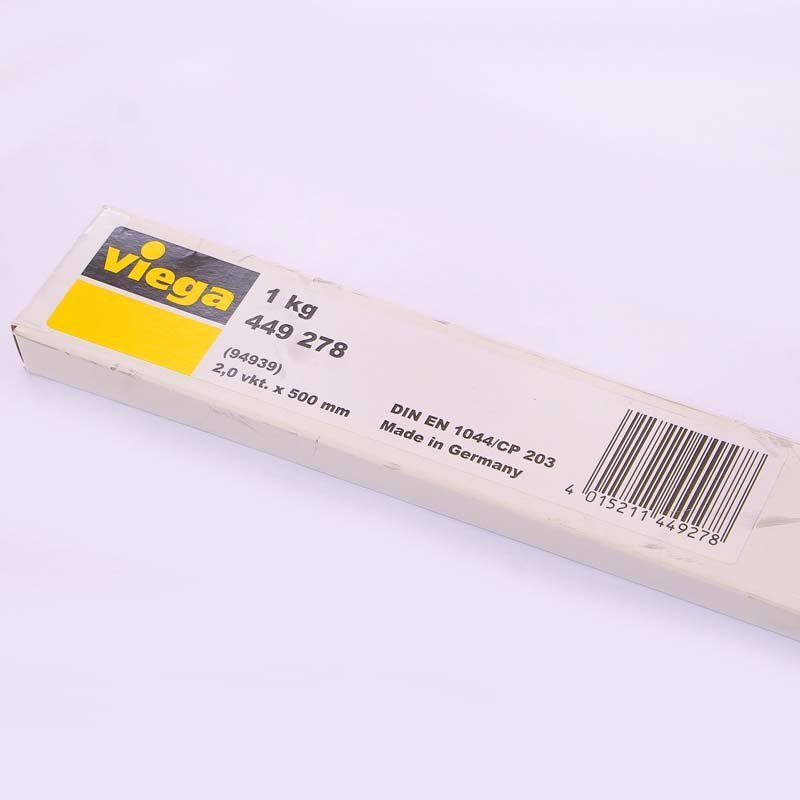 Припой твердый медный CP203 VIEGA 1000 г - медь