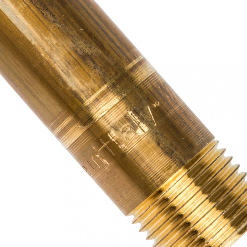 Сгон НР 1" 100 мм латунь STOUT