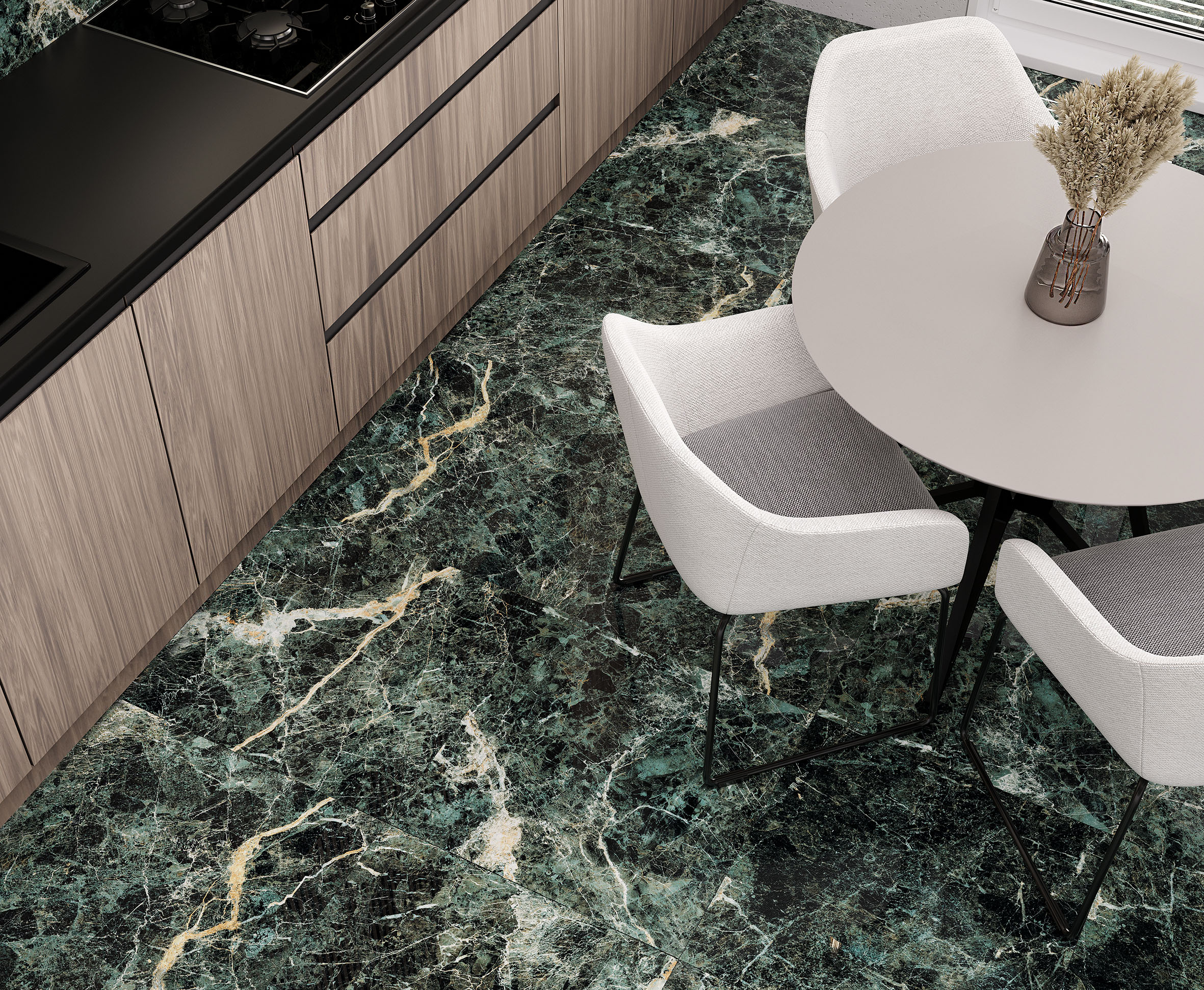 Nembus green керамогранит полированный 60x120