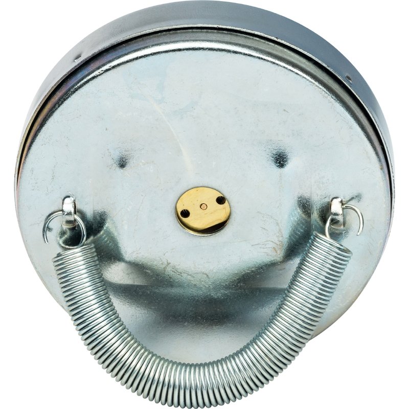 Термометр биметаллический 63 мм 120° STOUT накладной с пружиной