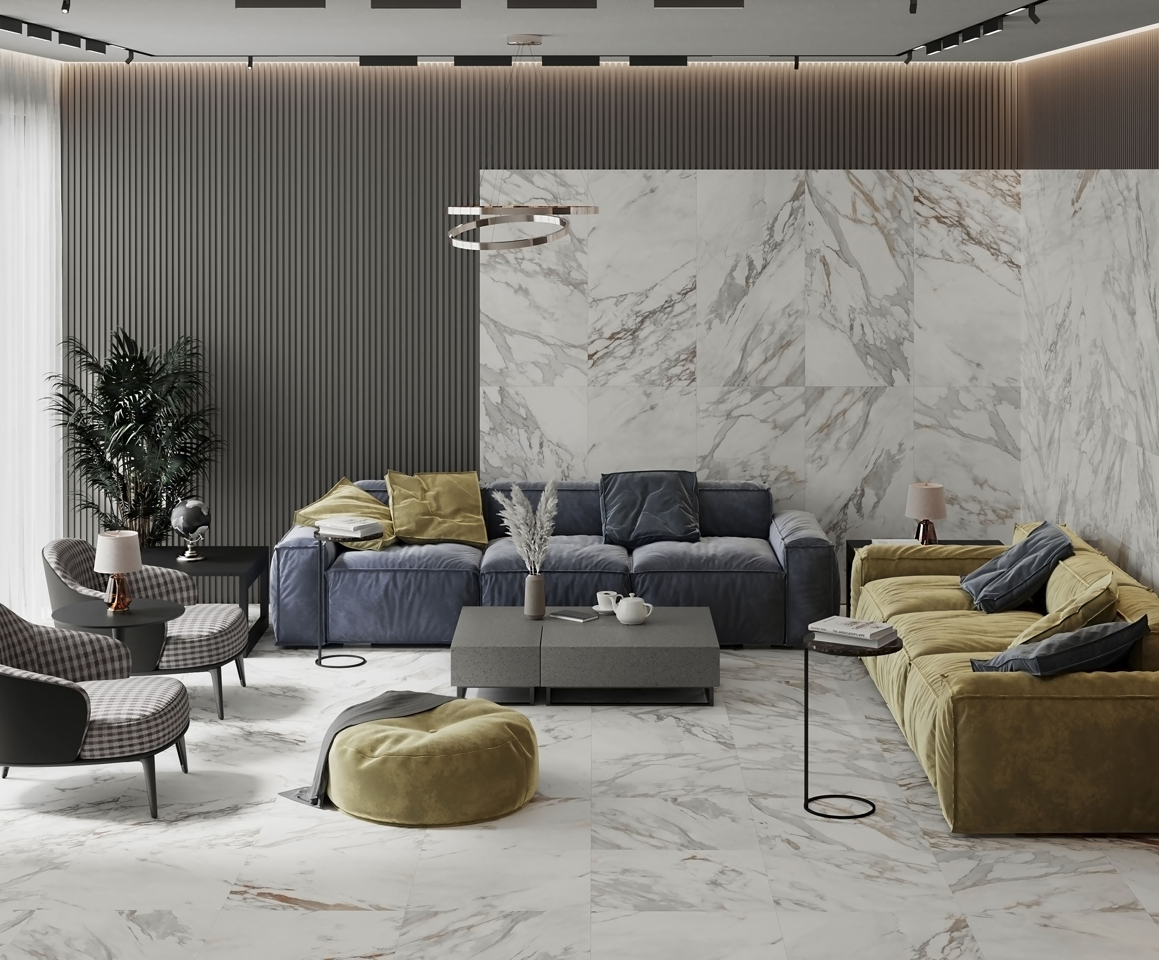 Calacatta roma керамогранит полированный 60x120