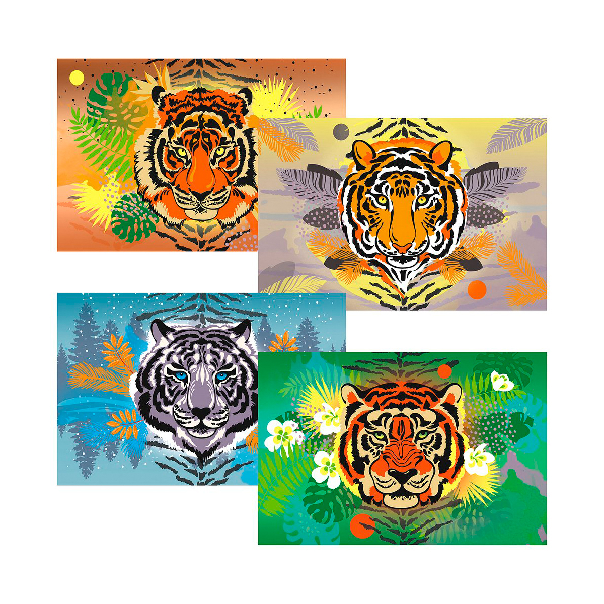 Доска разделочная стекл. "ауф тигр" 18*28 см (1/12) "мультидом" vl88-400