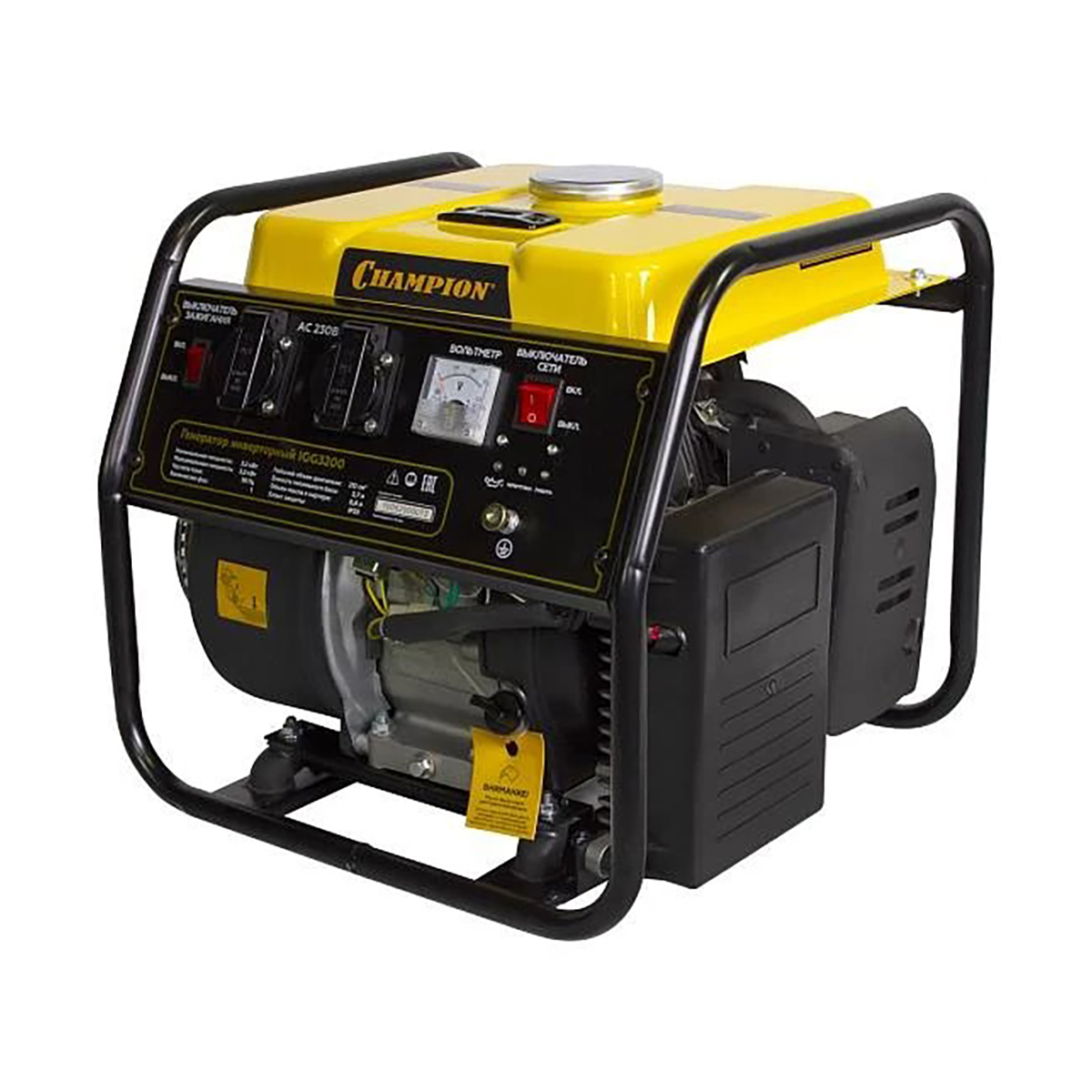 Генератор бензиновый инверторный igg3200 "champion"