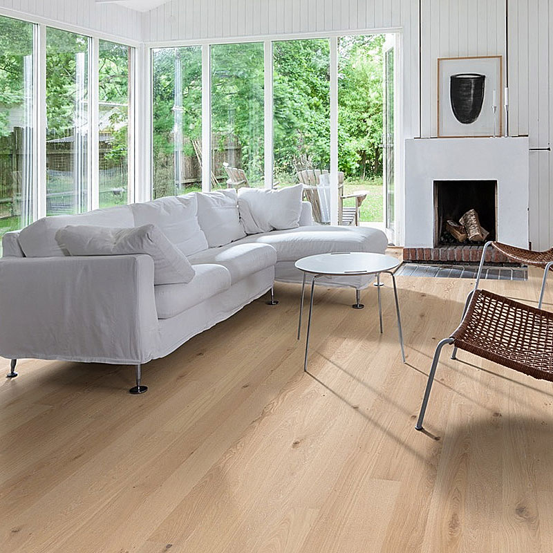 Паркетная доска Upofloor Дуб Гранд Латте белое масло однополосный Oak Grand 138 Latte 1S