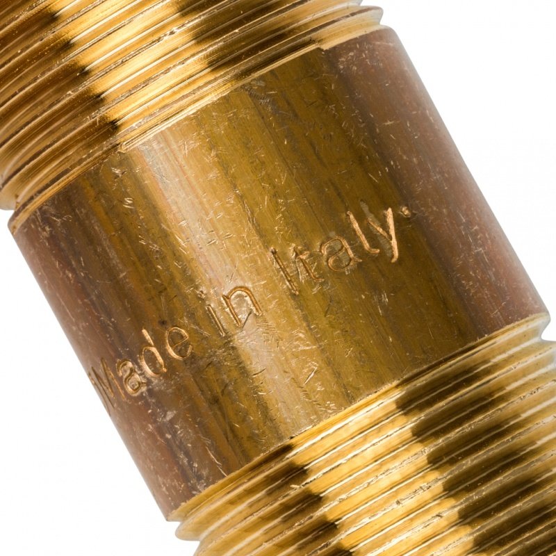 Сгон НР 1/2" 150 мм латунь STOUT