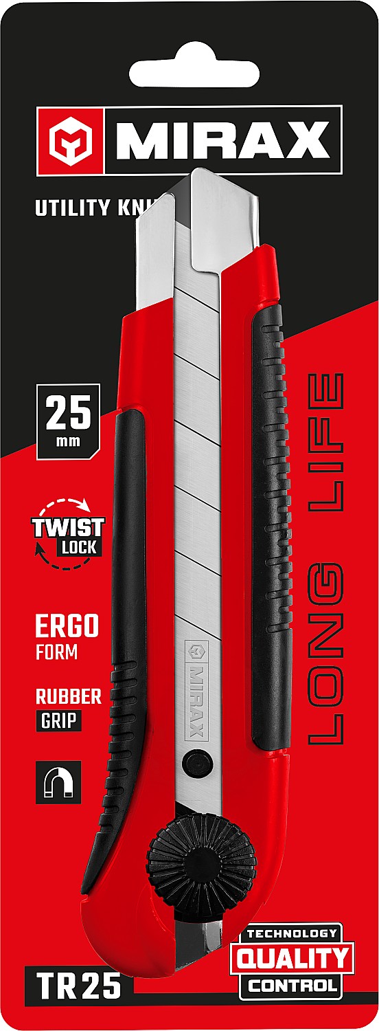 MIRAX 25 мм, нож с винтовым фиксатором (09129)