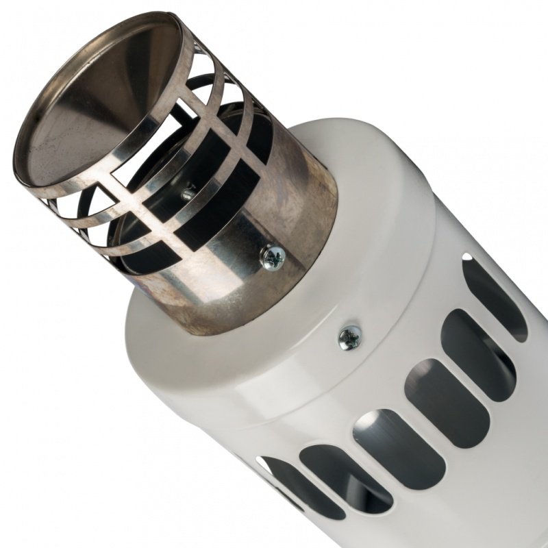 Дымоход 60 х 100 с оконечником из нержавеющей стали STOUT