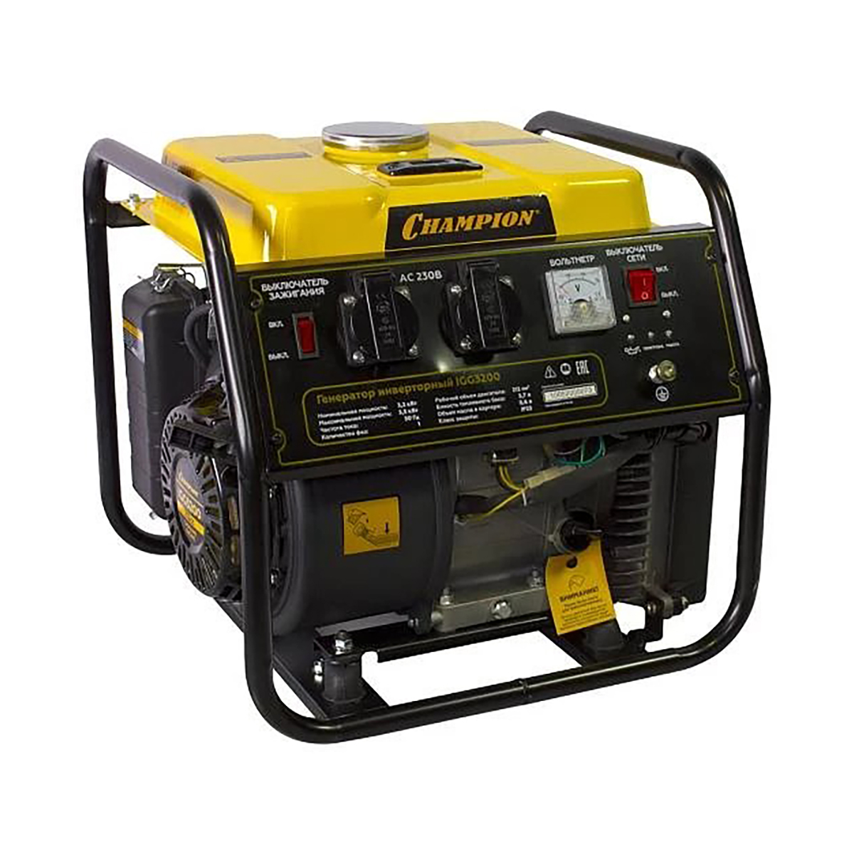 Генератор бензиновый инверторный igg3200 "champion"