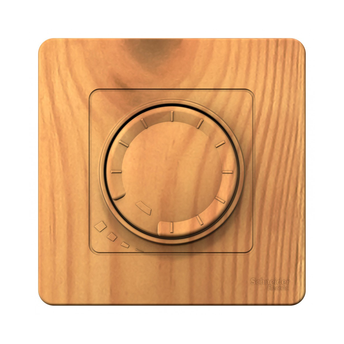 Диммер "blanca" 400 вт, ясень (1/8/16) "schneider"