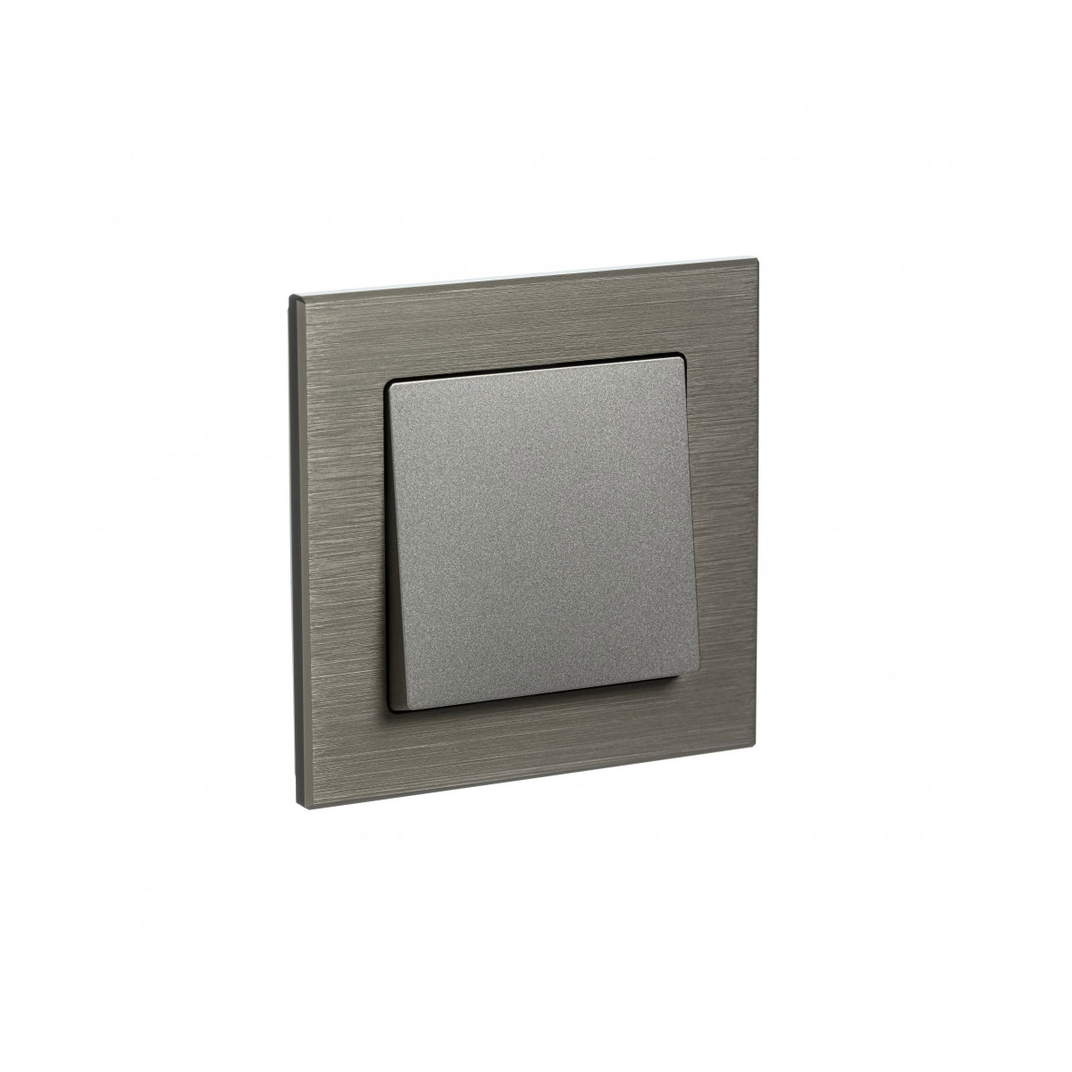 Рамка "atlasdesign nature" 1 местн. универс., металл, латунь (1/15/30) "schneider"