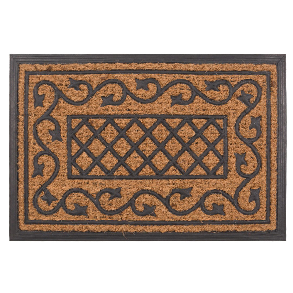 Коврик кокосовый 40*60 см "ампир" (1/10) "sunstep" 32-082