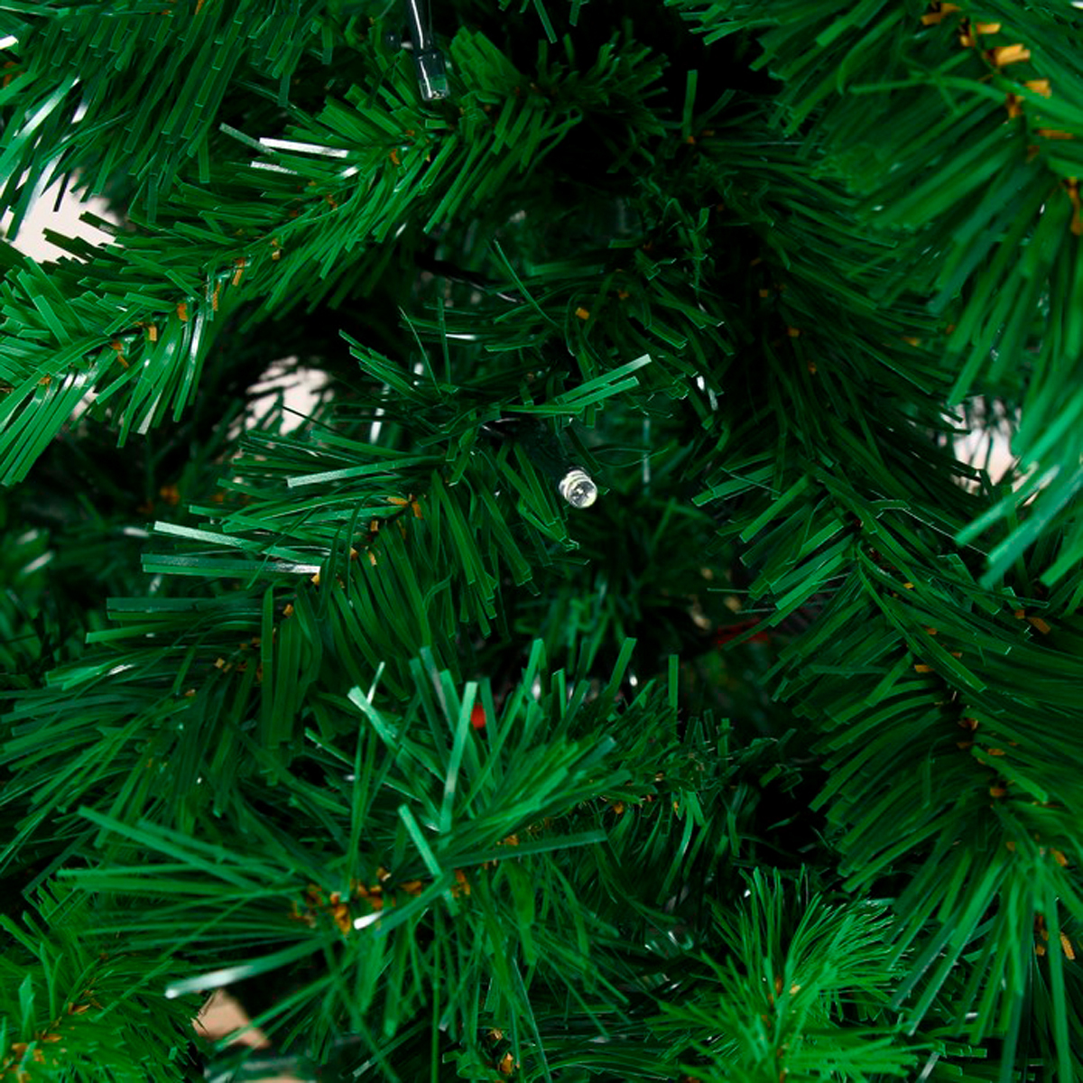 Ель декор. фиброоптич. sl726-210  210 см, 982 ветки (зеленая) "зимнее волшебство" 1108620