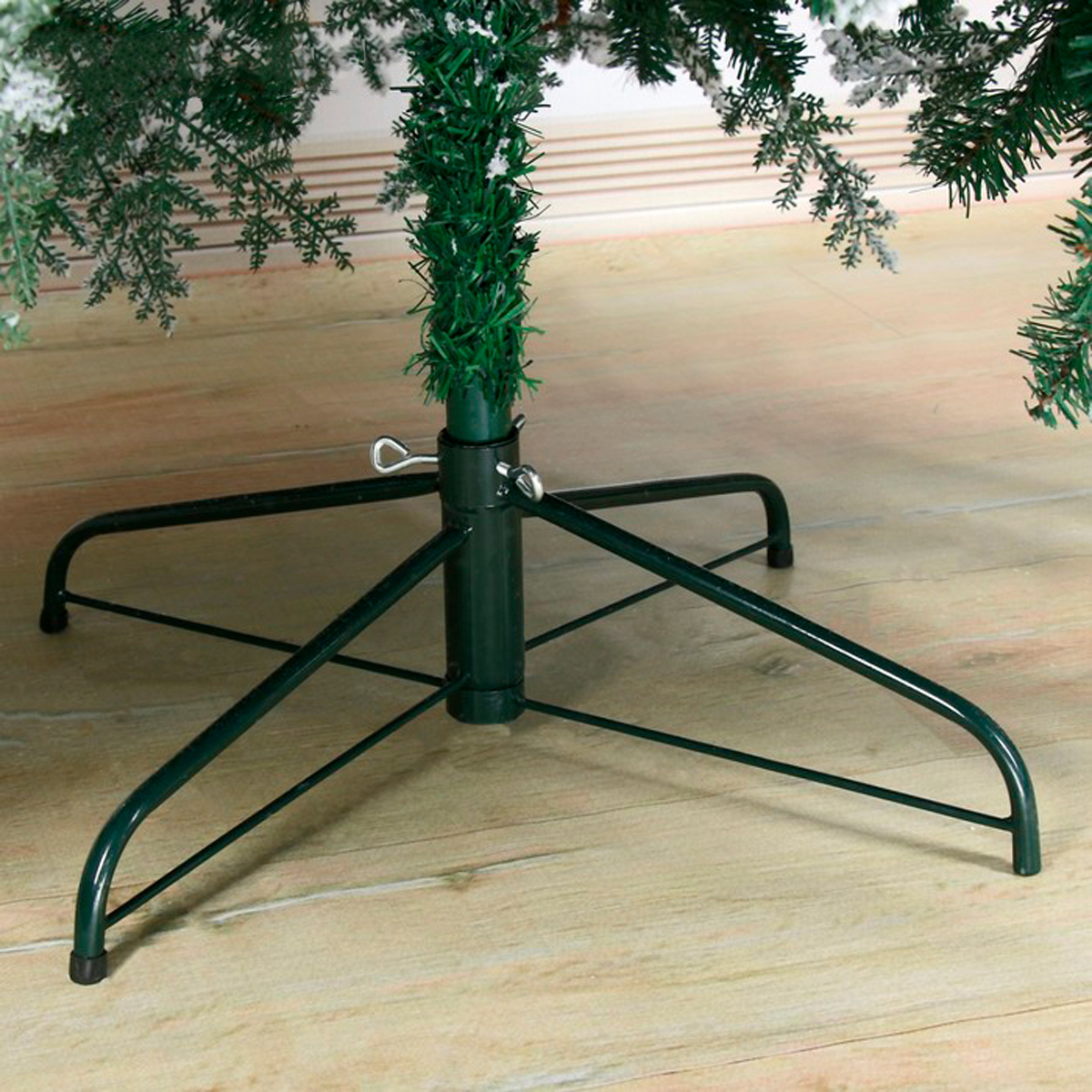 Ель декор. "элит снежная" с шишками 210 см, 500 веток (белая) "зимнее волшебство" 2338596