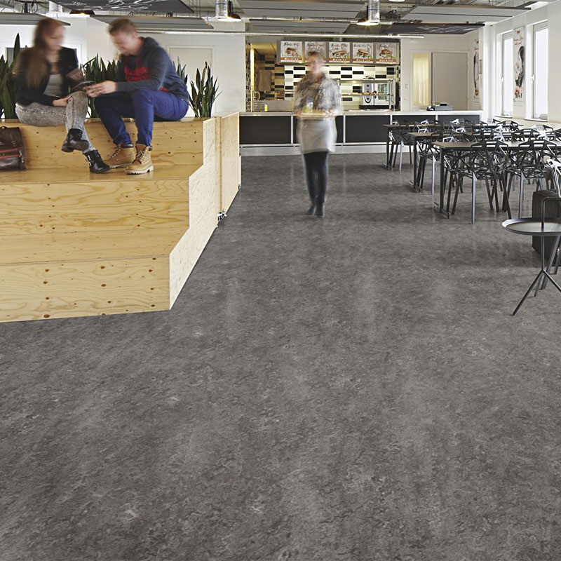 Forbo Marmoleum Marbled Real 3048 Graphite - 2.0