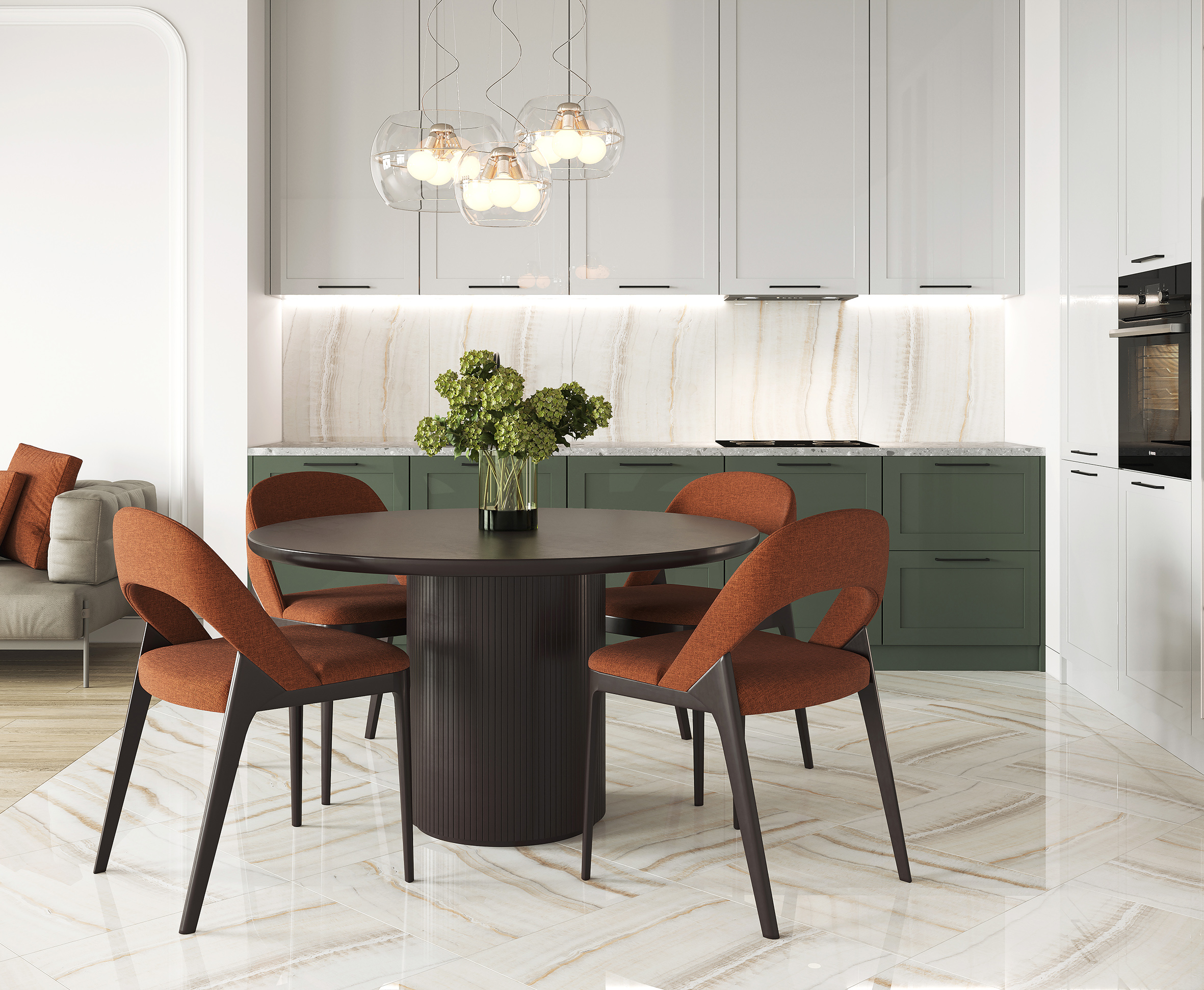 Onyx jupiter керамогранит серый полированный 60x120