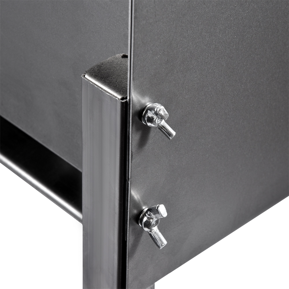 Мангал стационарный "титан" 700*320*760 мм (1) "boyscout" 61241