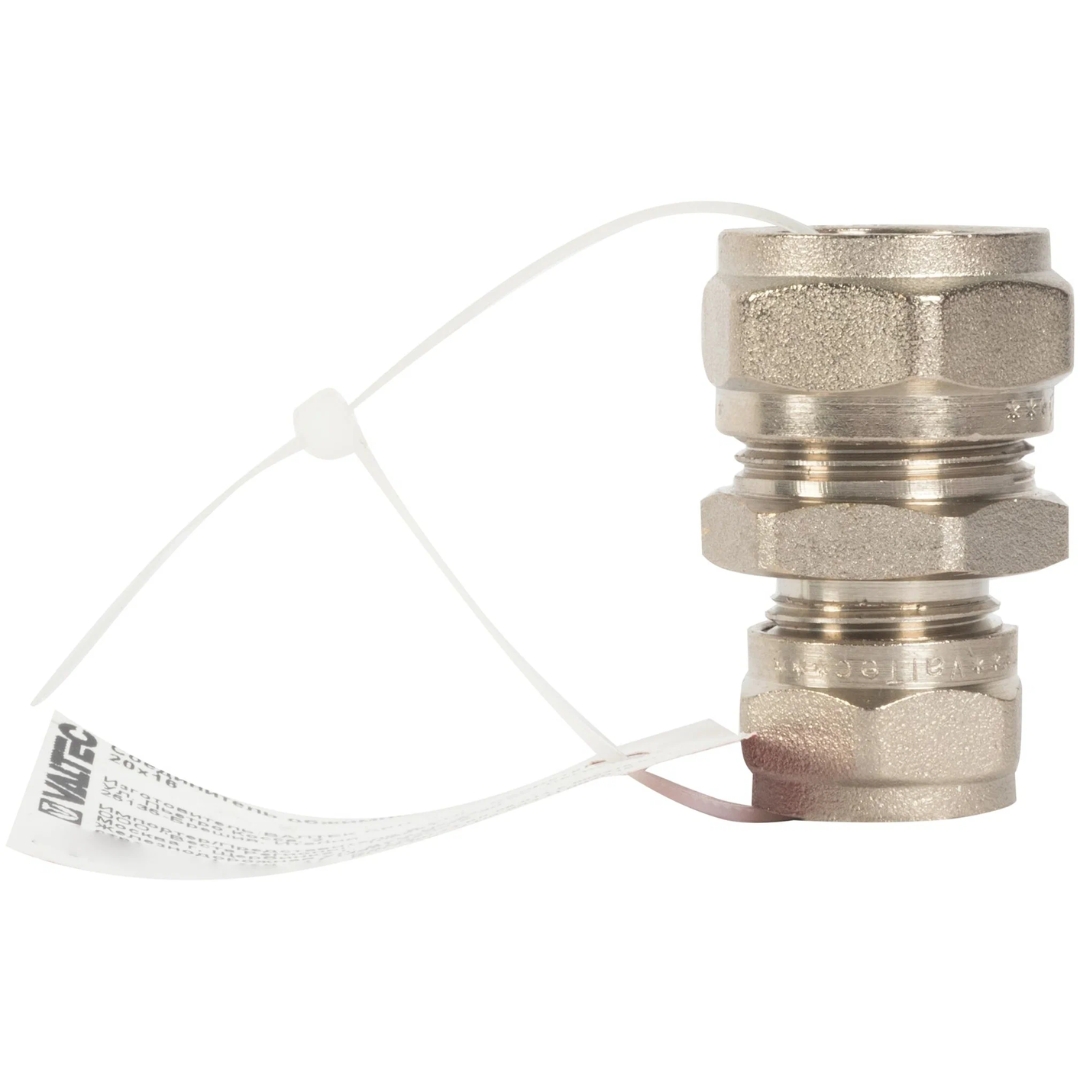 Муфта прямая для металлополимерных труб 20 х 16 мм VALTEC