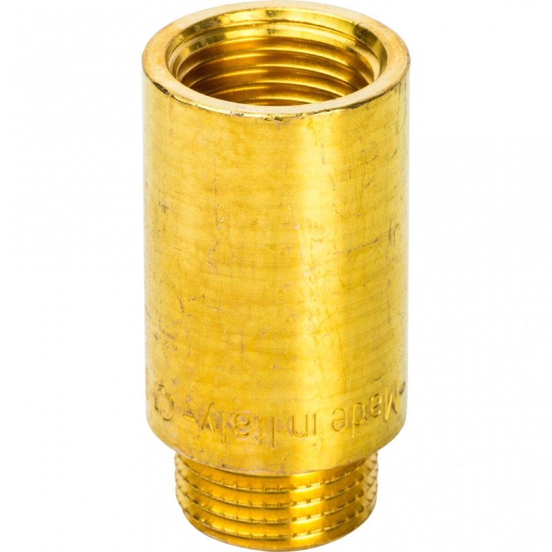 Удлинитель резьбовой ВН 1/2" x 40 мм латунь STOUT