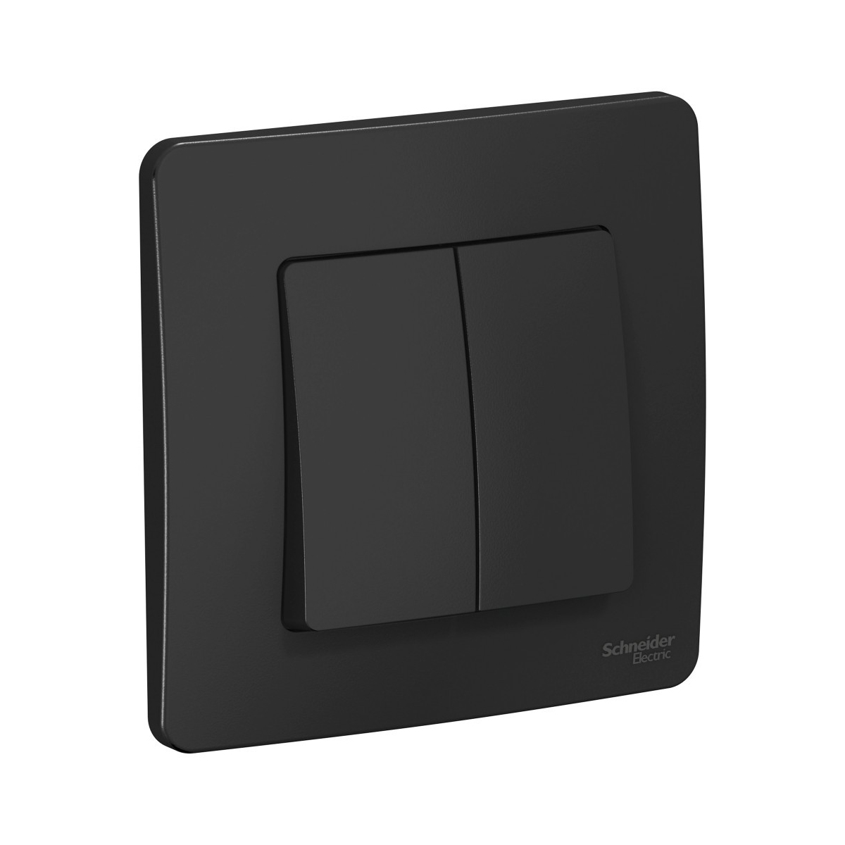 Выключатель "blanca" 2-х кл. 10а, антрацит (1/10/20) "schneider"