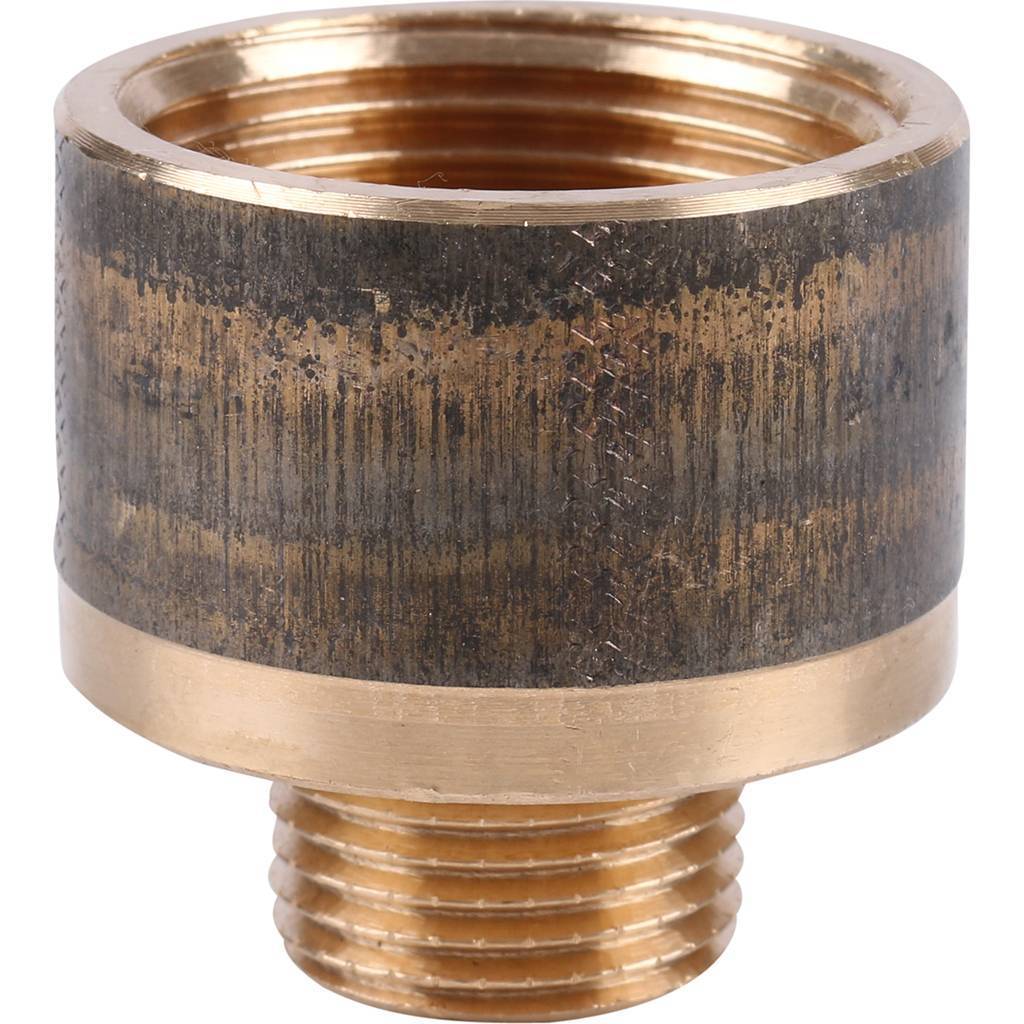 Переходник резьбовой 1/2" x 1" ВН бронза VIEGA (320430)