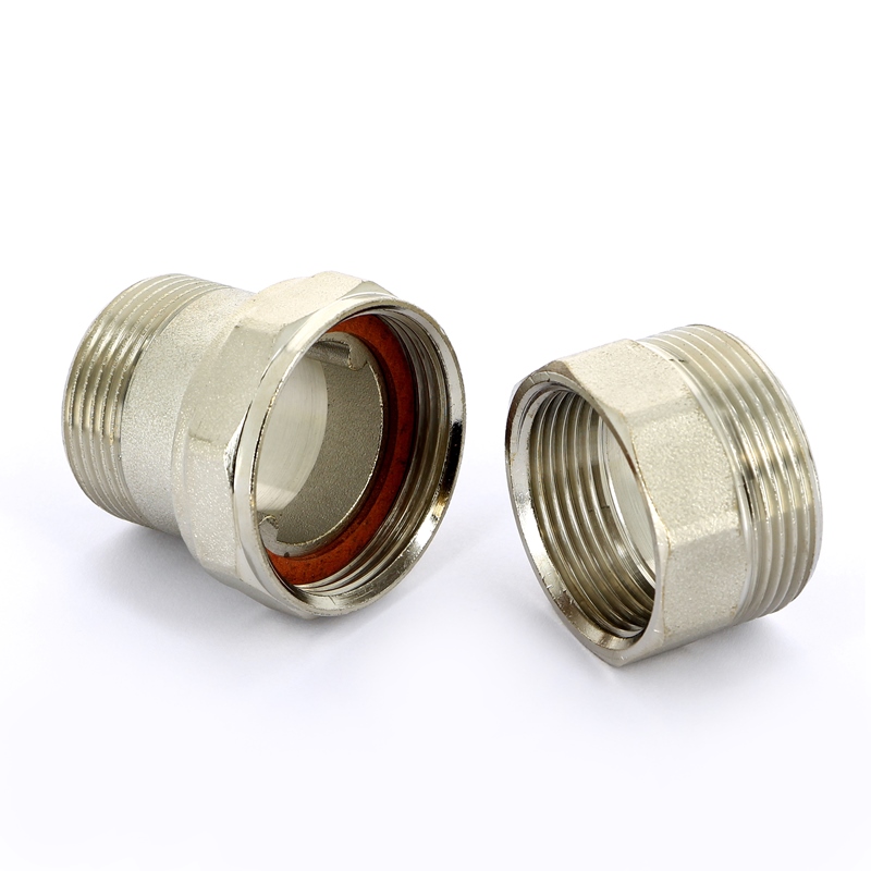 Американка с плоской прокладкой 2" x 2" ВН никель UNI-FITT