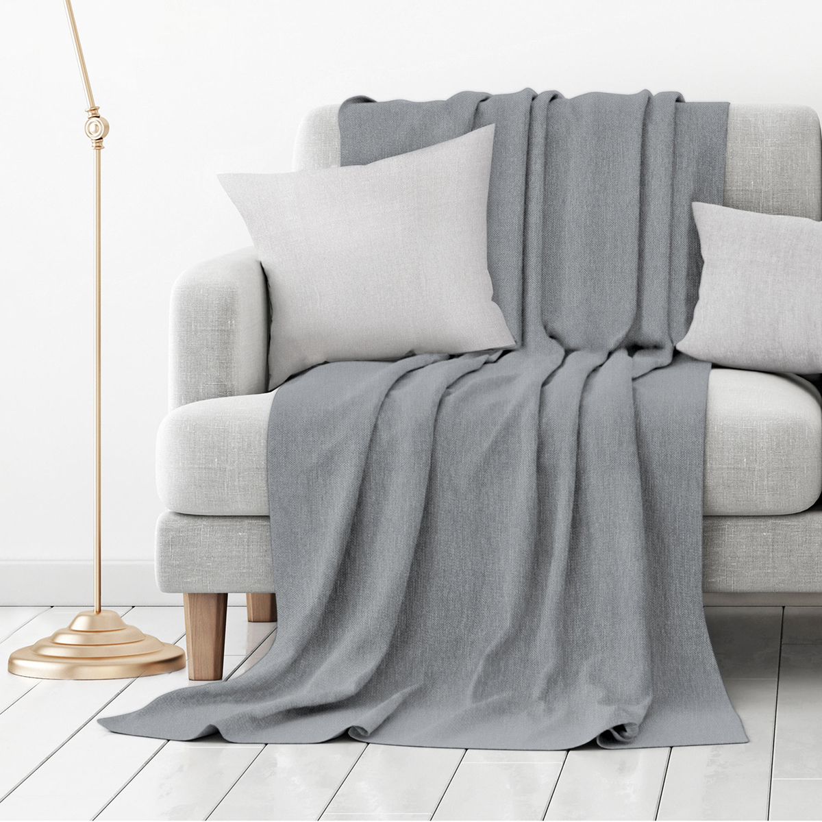 Покрывало "волшебная ночь" 200*220 см (базальт)