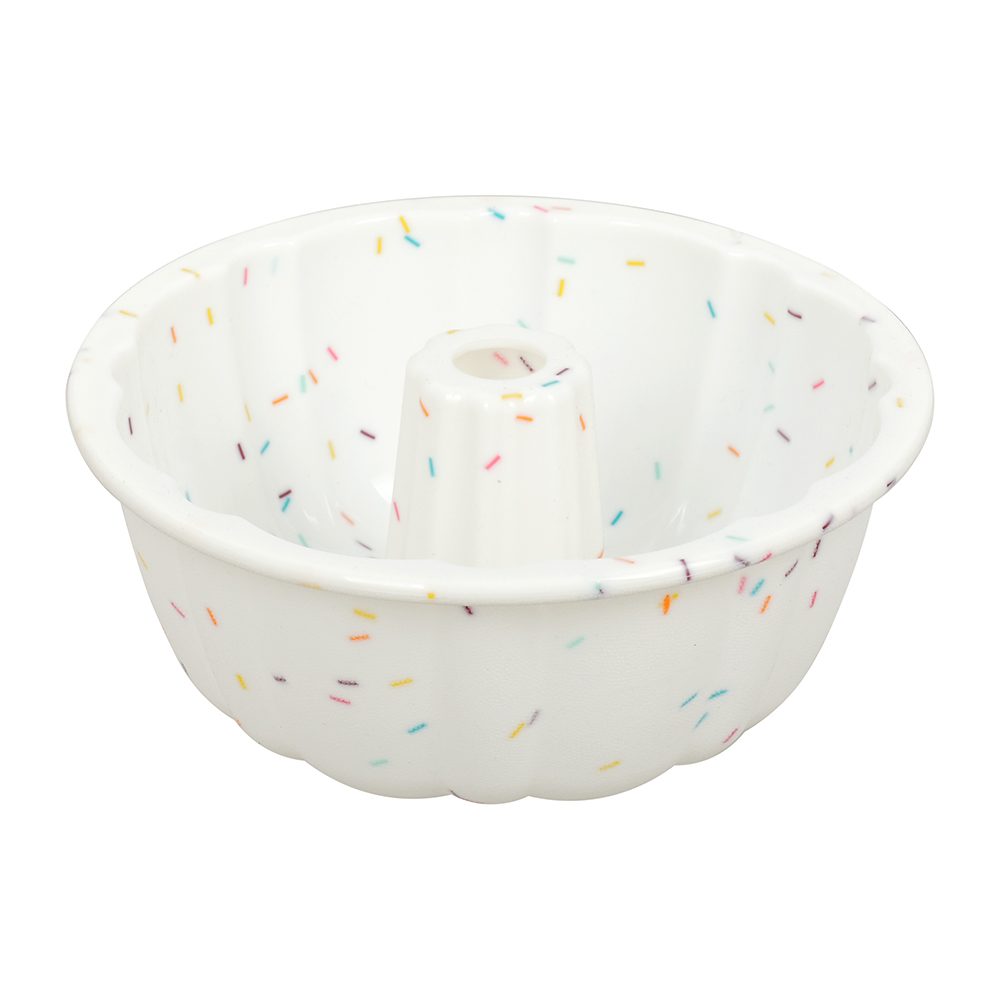 Форма для выпечки силикон. "кекс конфетти" 21,5*9 см (1/10) "marmiton" 17411