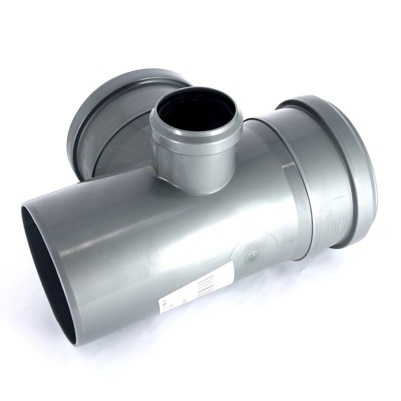 Крестовина 87° двухплоскостная правая 110 х 110 х 50 мм для вн.канализации SINIKON Стандарт