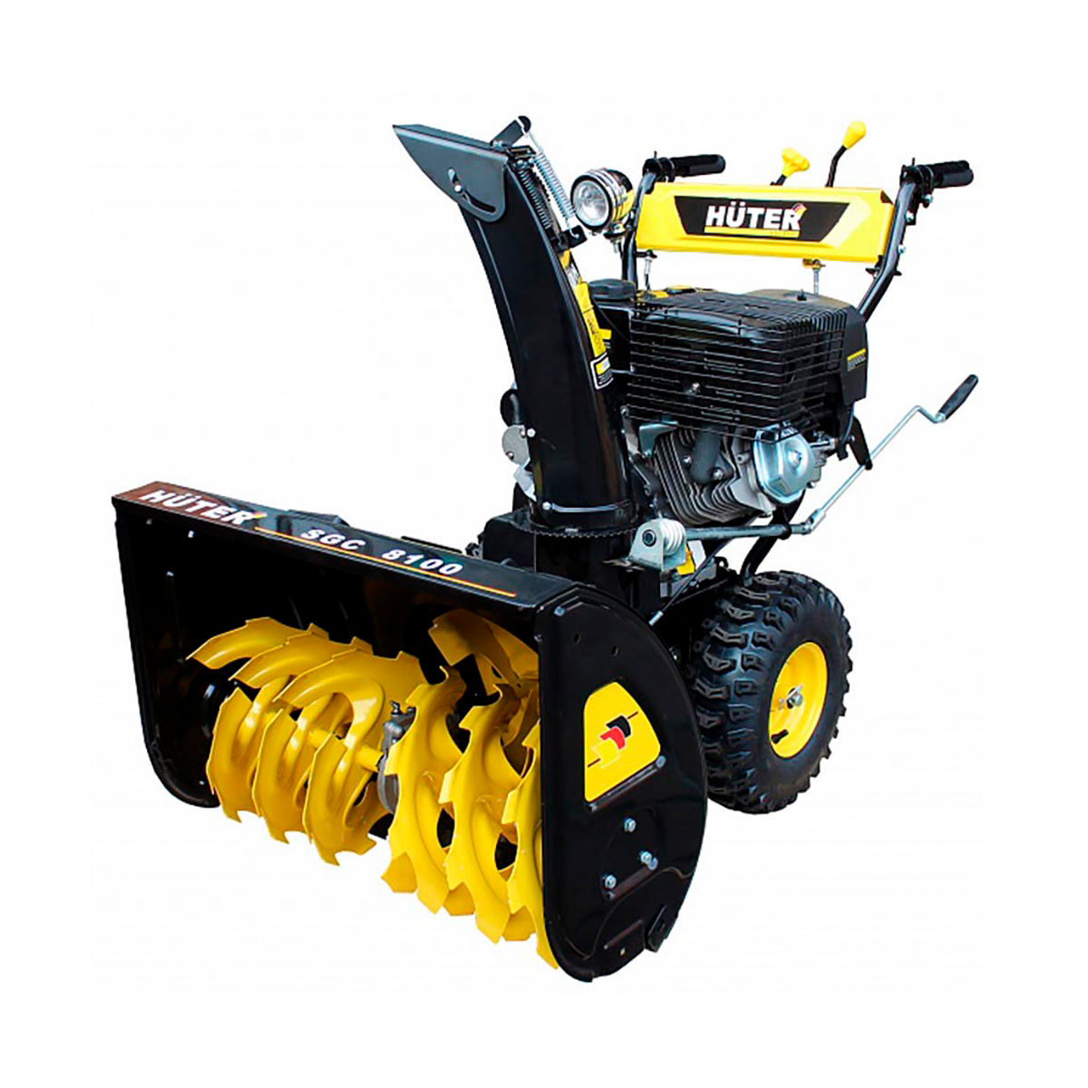 Снегоуборщик бензиновый sgc 8100 "huter"